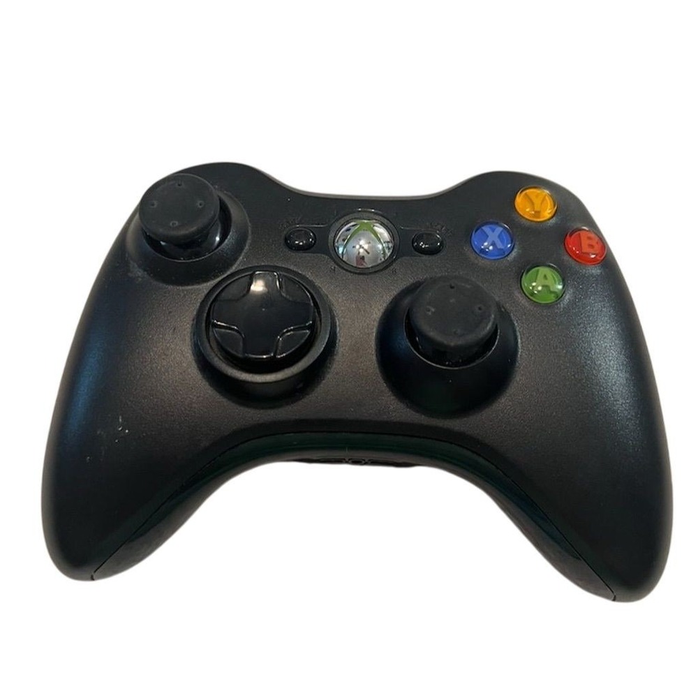 Microsoft Xbox 360 Wireless Controller Black‎ OEM Ergonomic Design model 1403